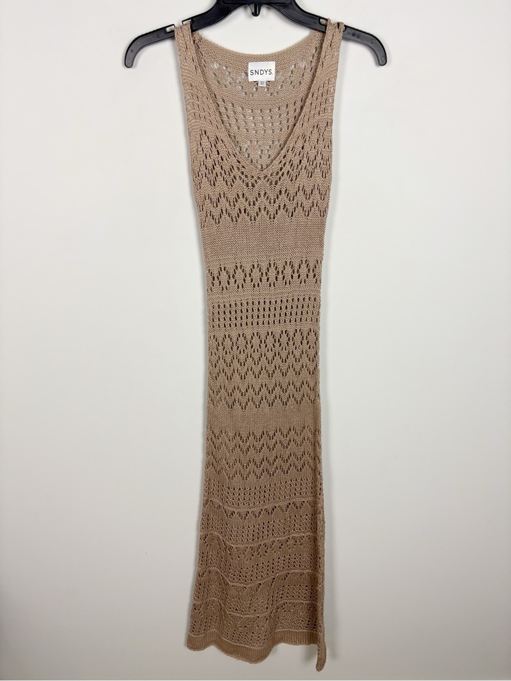 SNDYS Shona Maxi Dress in Mocha Size XS - Picture 3 of 10